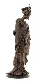 Авторская скульптура из бронзы "Сакура"